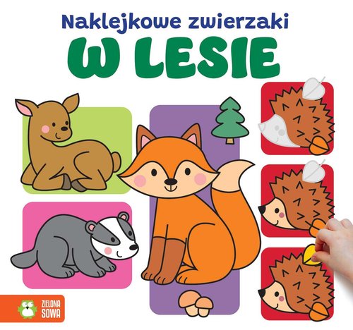 Naklejkowe zwierzaki. W lesie