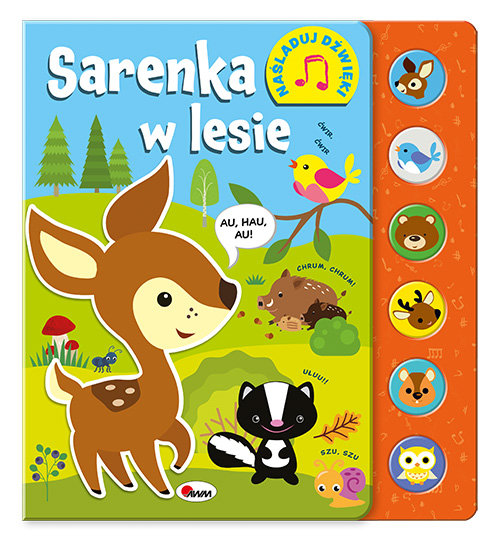 Naśladuj dźwięki Sarenka w lesie dźwiękowa