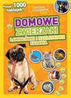 National Geographic Kids. Domowe zwierzaki. Łamigłówki i naklejkowe zadania