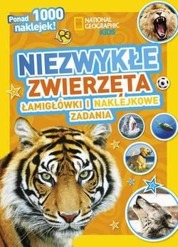 National Geographic Kids. Niezwykłe zwierzęta. Łamigłówki i naklejkowe zadania