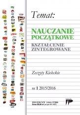 Nauczanie początkowe. Kształcenie zintegrowane 1
