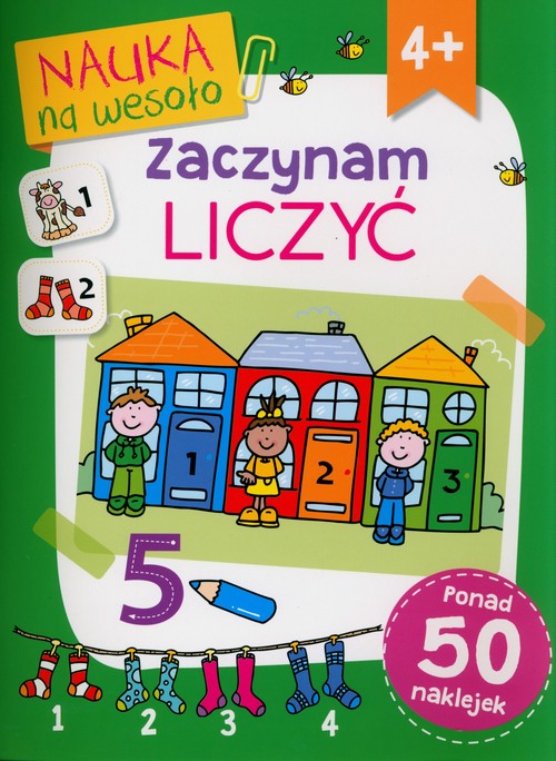 Nauka na wesoło. Zaczynam liczyć 4+