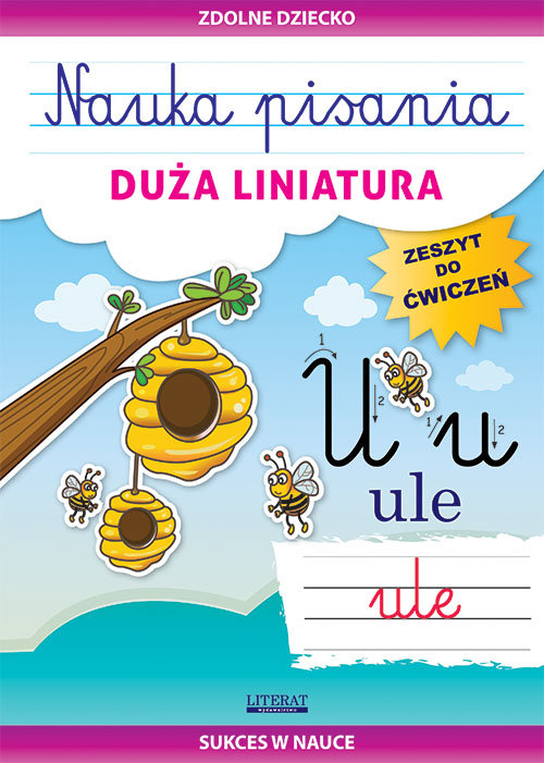Nauka pisania Duża liniatura