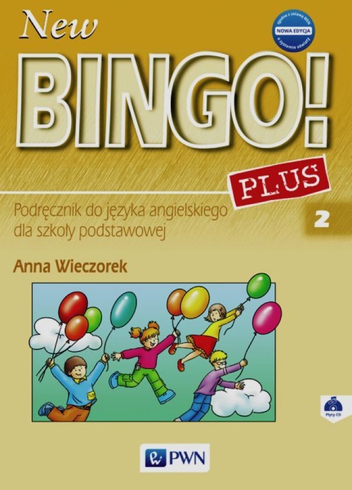 Język angielski. New Bingo! Plus 2. Klasa 1-3. Podręcznik - szkoła podstawowa (+2CD)