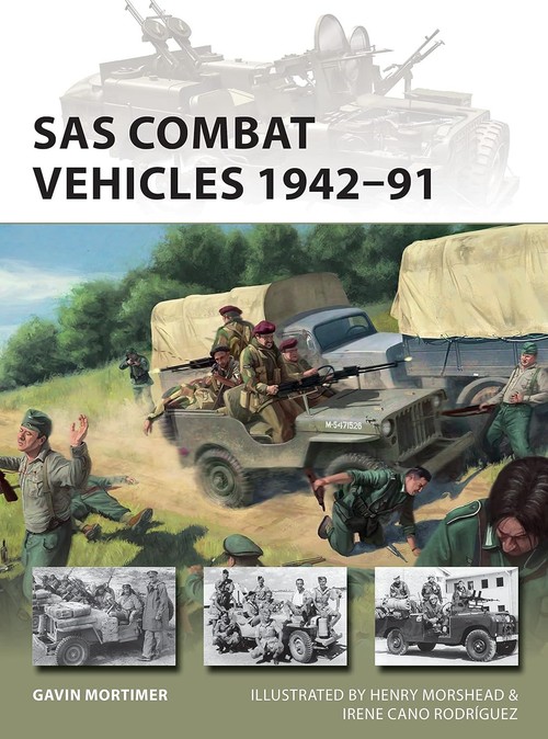 New Vanguard 295 SAS Combat Vehicles 1942-91