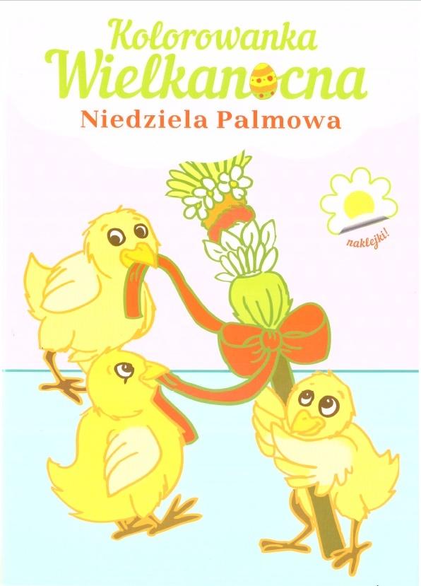 Niedziela palmowa kolorowanka wielkanocna