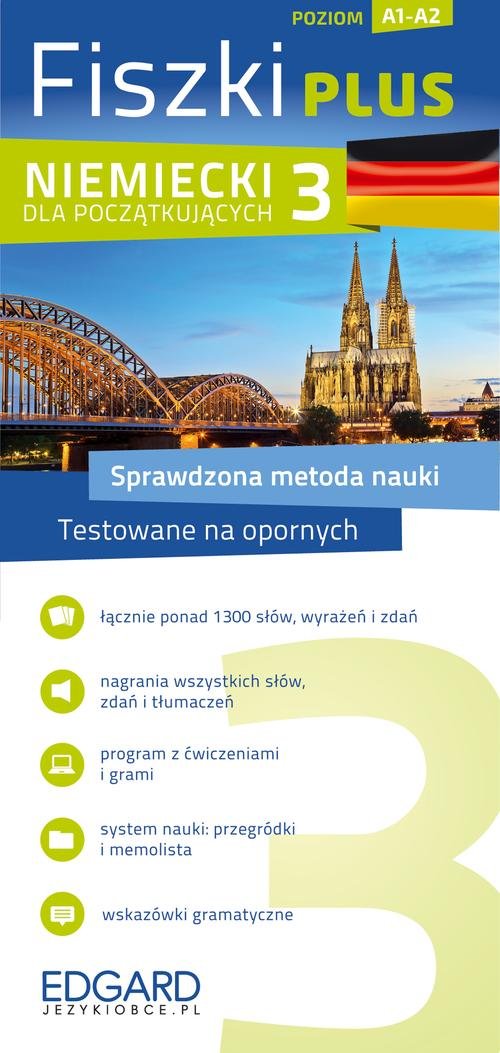 Fiszki Plus. Niemiecki dla początkujących 3