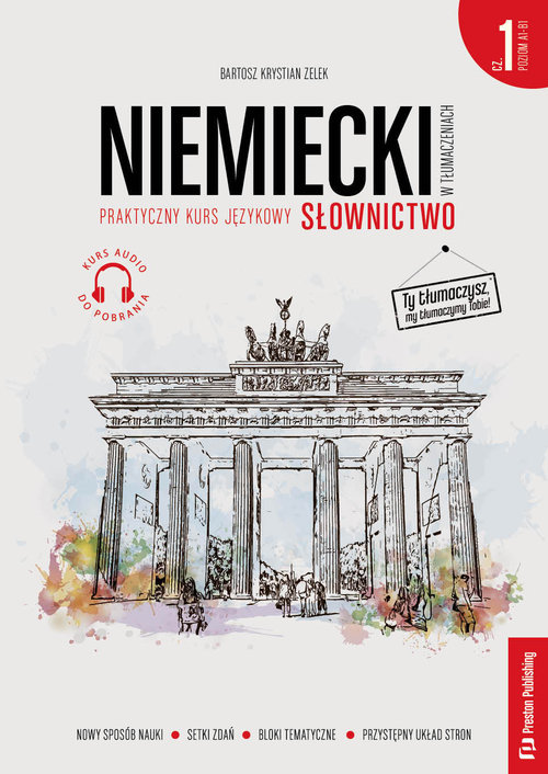 Niemiecki w tłumaczeniach Słownictwo 1 (A1-B1) + MP3