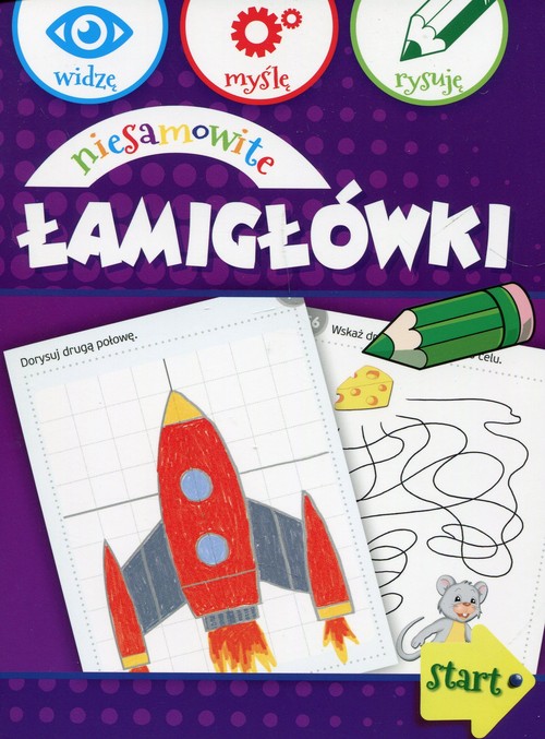 Niesamowite łamigłówki widzę myślę rysuję