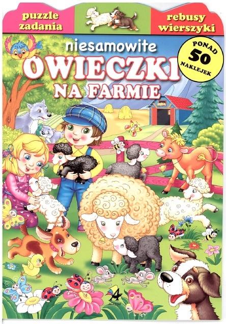 Niesamowite owieczki na farmie
