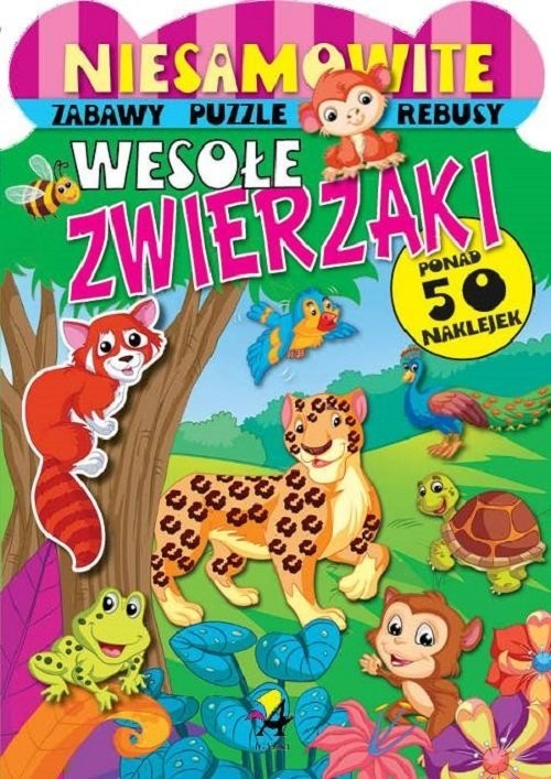 Niesamowite wesołe zwierzaki
