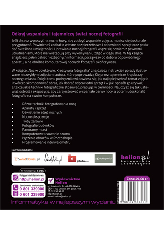 Noc w obiektywie. Kreatywna fotografia