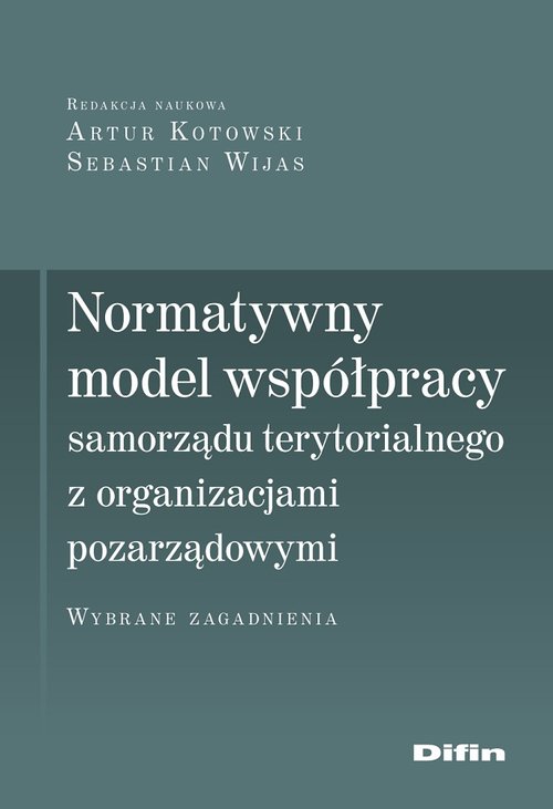 Normatywny model współpracy samorządu terytorialnego z organizacjami pozarządowymi