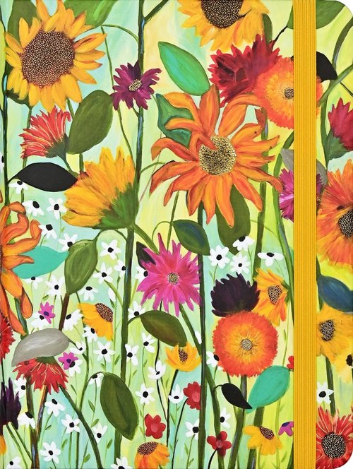 Notatnik midi Słoneczniki