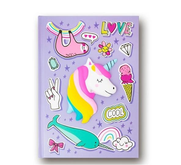 Notatnik squishy Jednorożec