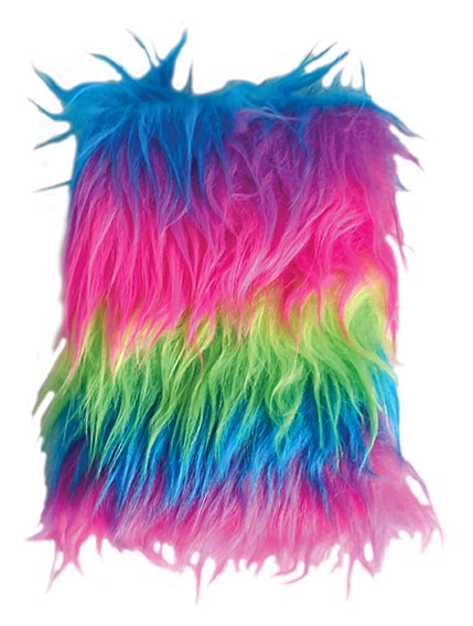 Notatnik tęczowe futro A5 stn 5164