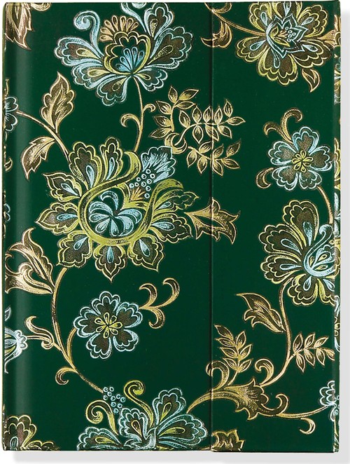 Notatnik zamykany Kwiaty o północy