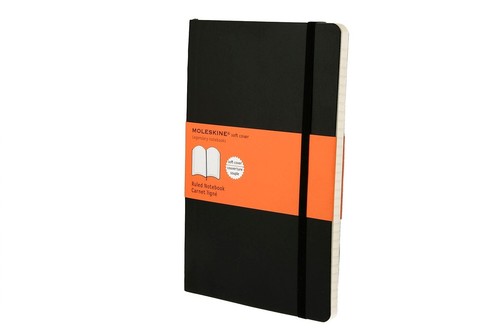 Notes duży Moleskine w linie