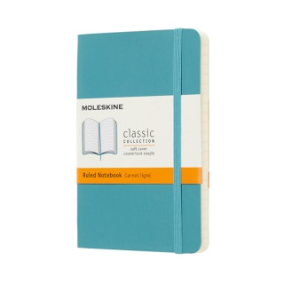 Notes Moleskine P w linie, reef blue
