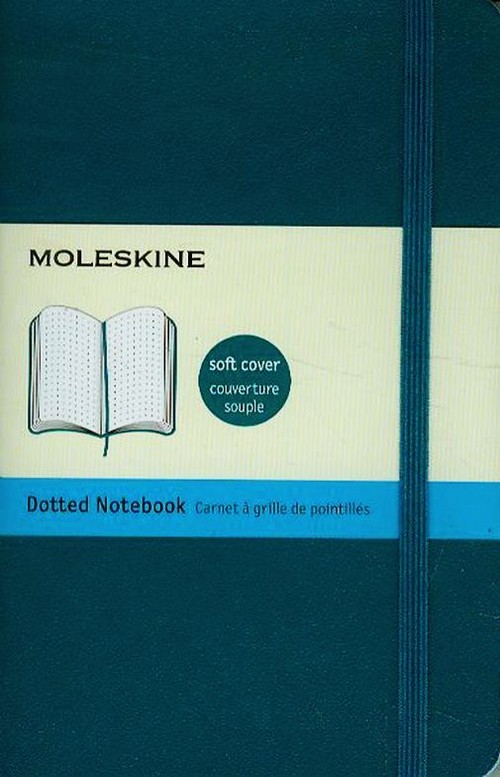 Notes P Moleskine Classic w kropki morski