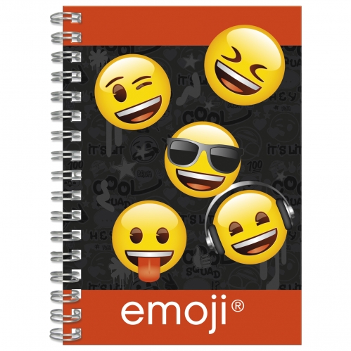 Notes spiralny a6 emoji