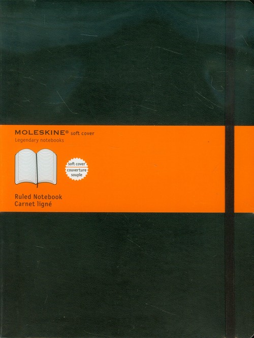 Notes wielki Moleskine w linie