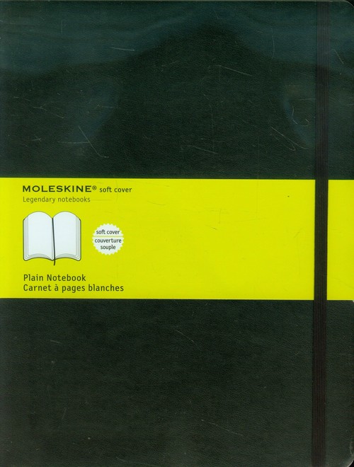 Notes XL Moleskine gładki
