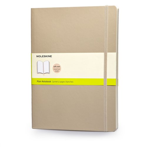 Notes XL Moleskine gładki beżowy