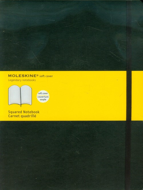 Notes XL Moleskine w kratkę