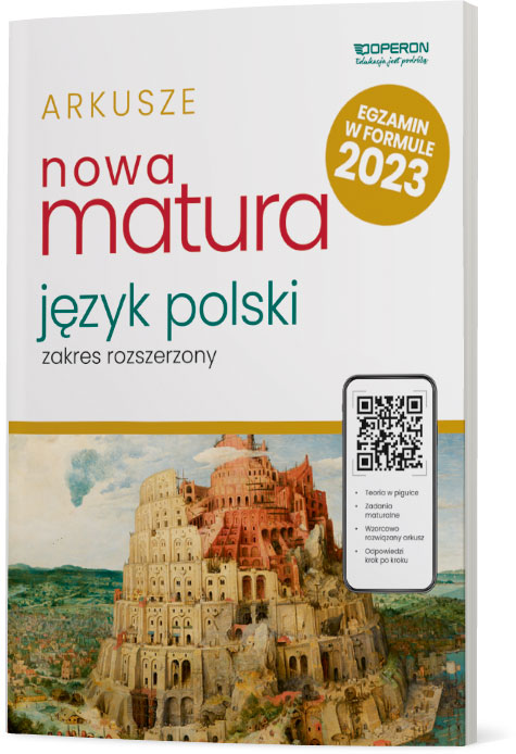 Nowa Matura 2023 Język polski Arkusze maturalne Zakres rozszerzony