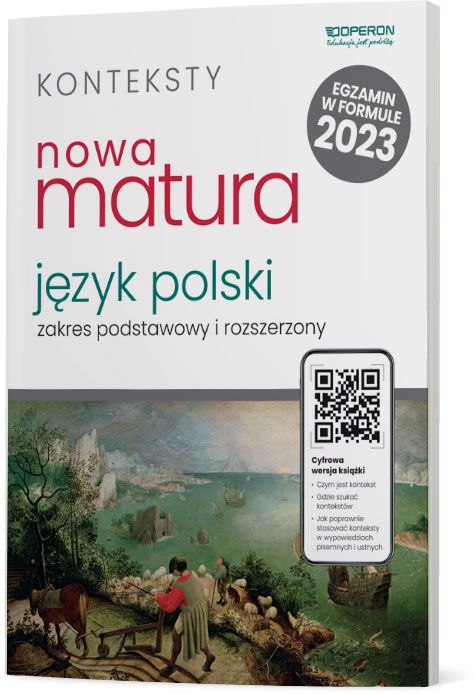 Nowa matura 2023 Język polski Konteksty