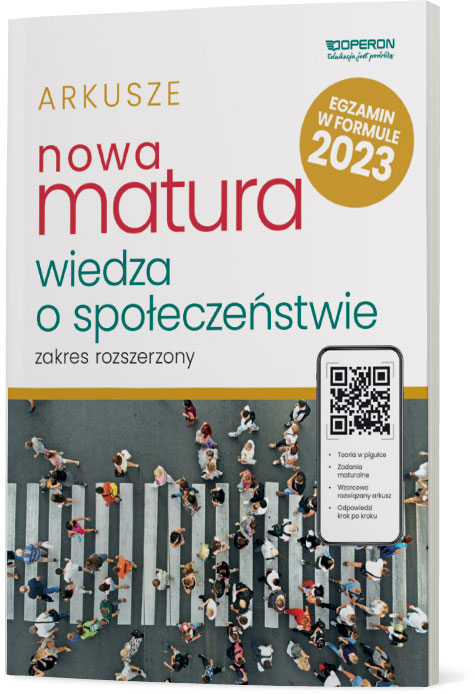 Nowa Matura 2023 Wiedza o społeczeństwie Arkusze maturalne Zakres rozszerzony