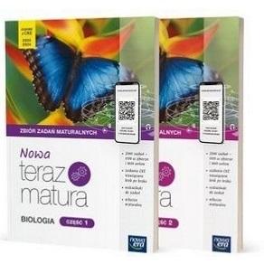 Nowa Teraz Matura Biologia Zbiór zadań maturalnych Część 1-2 Do matury 2024