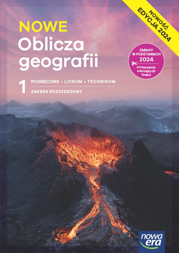 Nowe Oblicza geografii 1 Podręcznik Zakres rozszerzony Edycja 2024