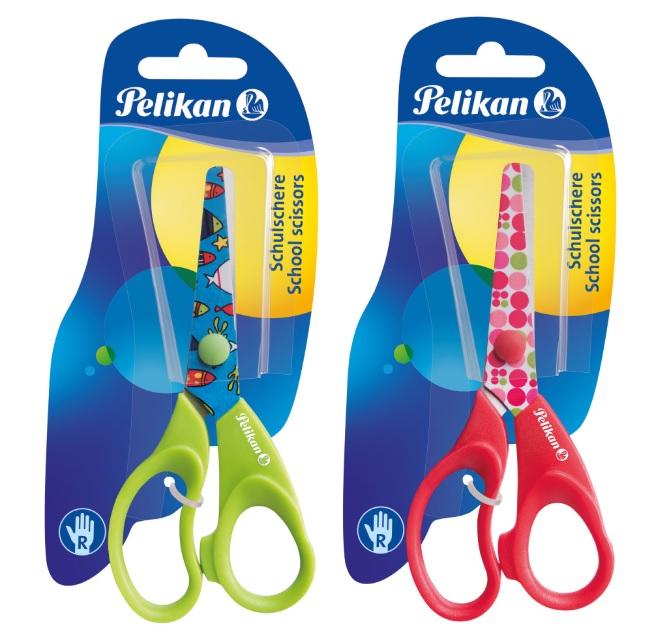 Nożyczki ergonomiczne Henry Fancy 1 szt. mix Pelikan