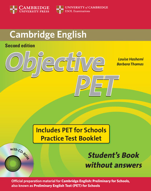 Objective PET Student's Book without answers + CD