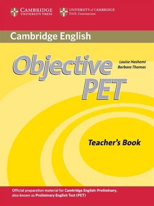 Objective PET Teacher's Book