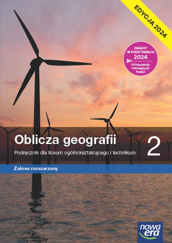 Oblicza geografii 2 Podręcznik Zakres rozszerzony Edycja 2024