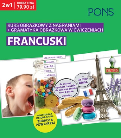 Obrazkowy francuski kurs i gramatyka w ćwiczeniach  PAK2