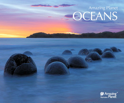 Oceany - 5 fotografii w passe-partout