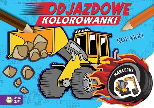 Odjazdowe kolorowanki Koparki