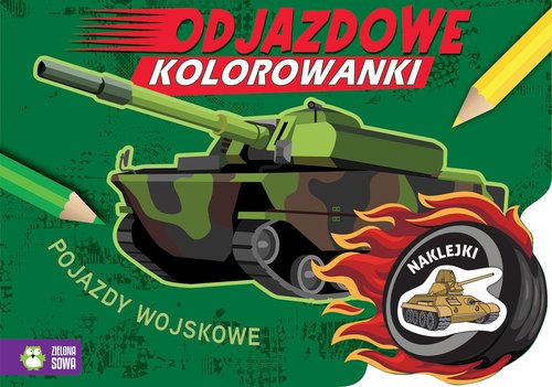 Odjazdowe kolorowanki Pojazdy wojskowe