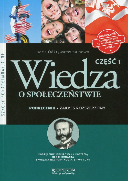 Odkrywamy na nowo Wiedza o społeczeństwie Podręcznik wieloletni Część 1 Zakres rozszerzony