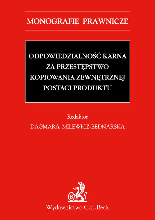 Odpowiedzialność karna za przestępstwo kopiowania zewnętrznej postaci produktu