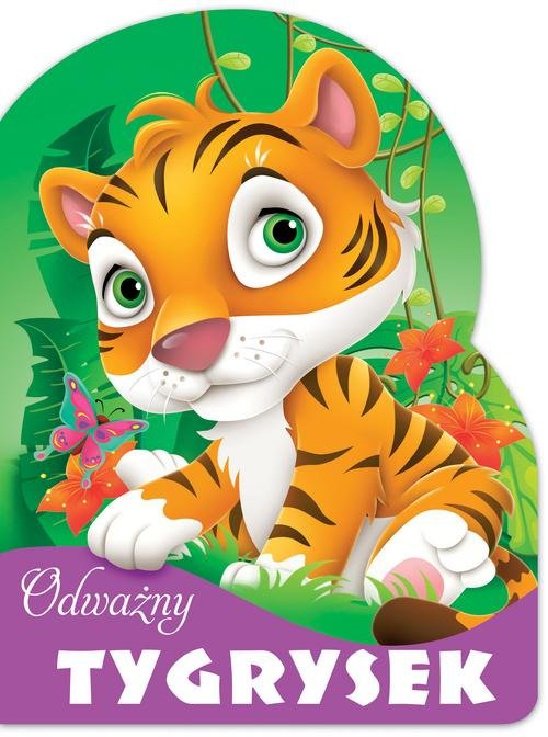 Odważny Tygrysek Wykrojnik