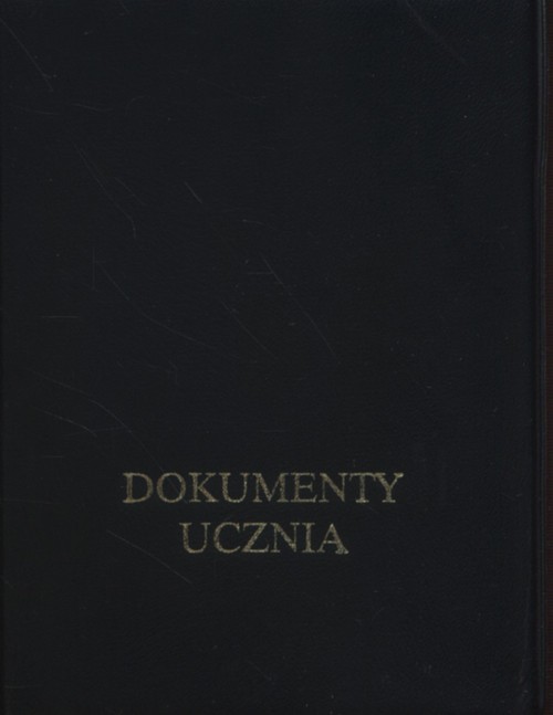 Okładka na dokumenty ucznia Eko skóra mix