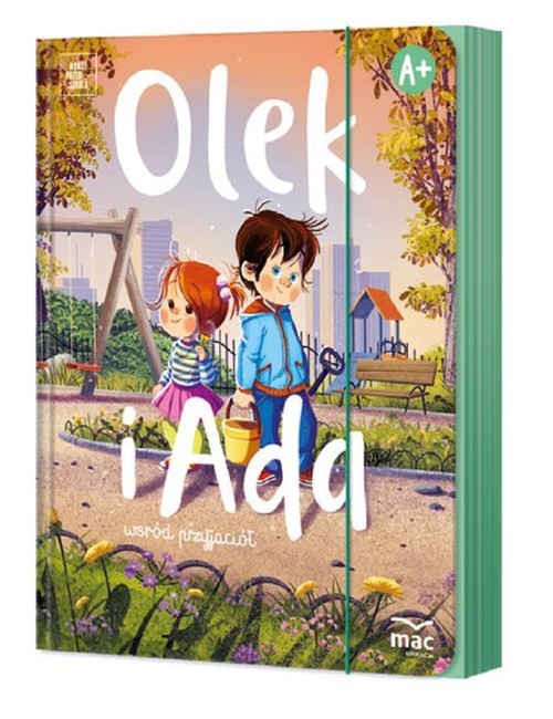 Olek i Ada wśród przyjaciół Czterolatek Poziom A+