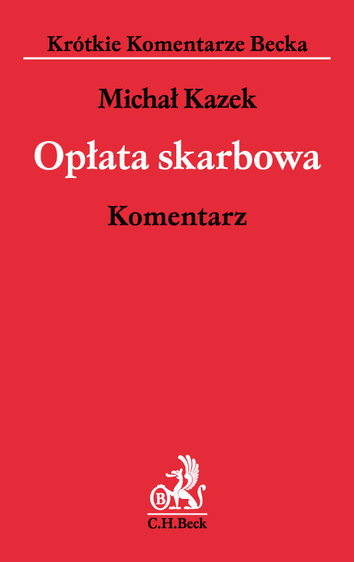 Opłata skarbowa Komentarz