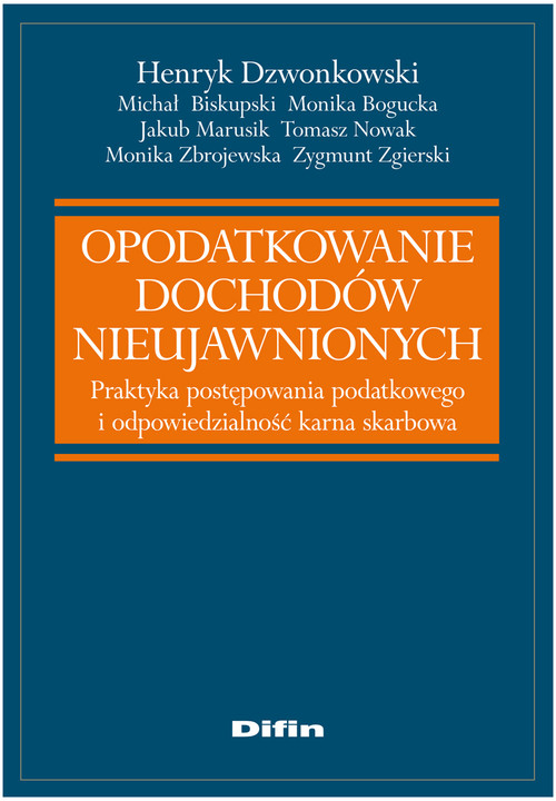 Opodatkowanie dochodów nieujawnionych