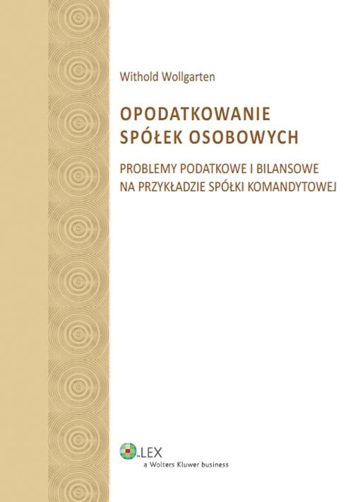 Opodatkowanie spółek osobowych